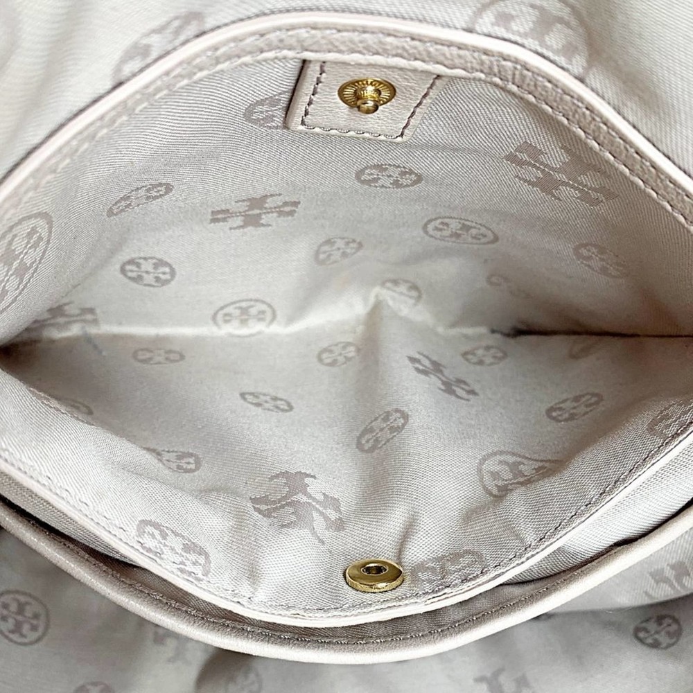 Tory Burch Fleming Quilted Leather Tote in Bedrock - Picture 8 of 15